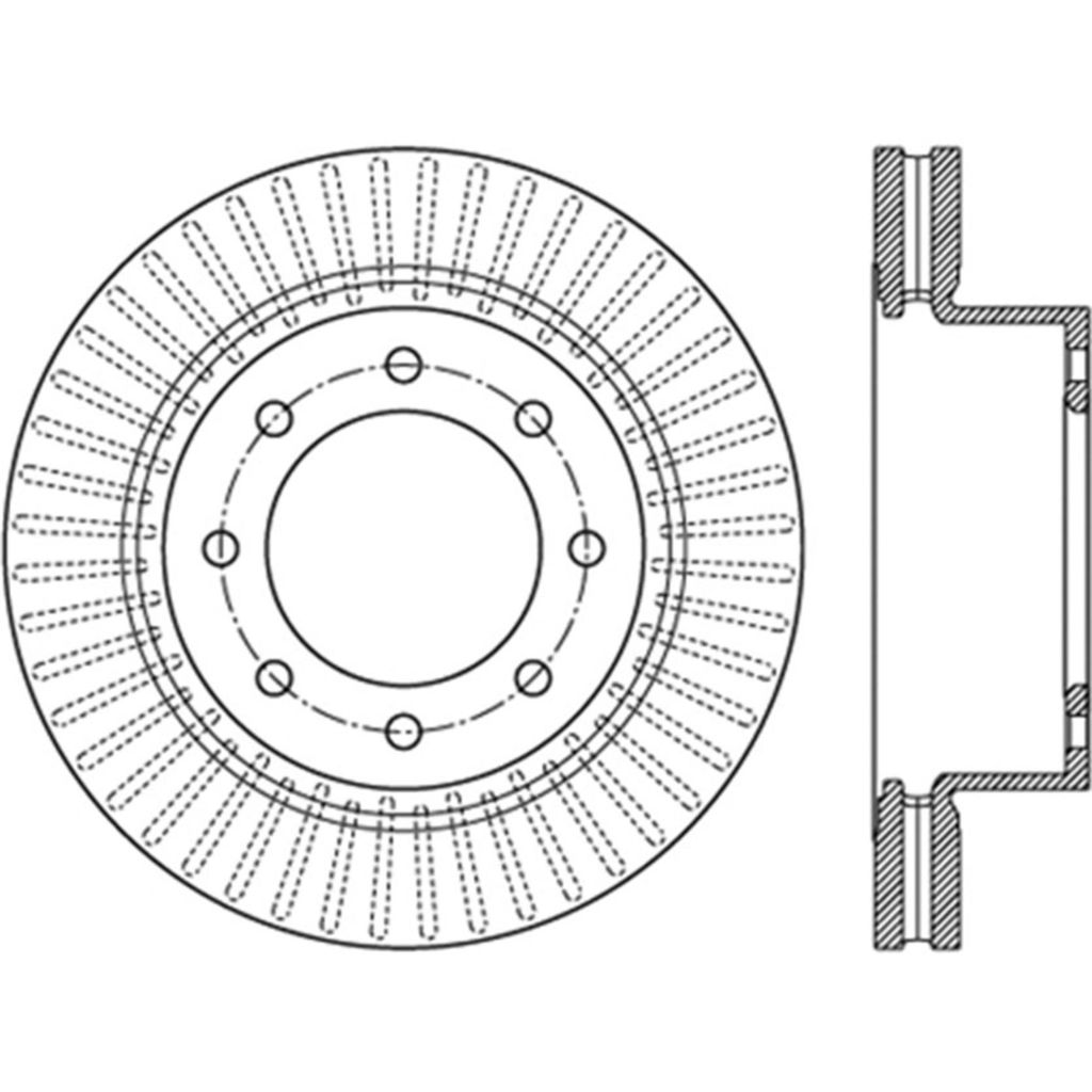Sport Slotted Brake Rotor