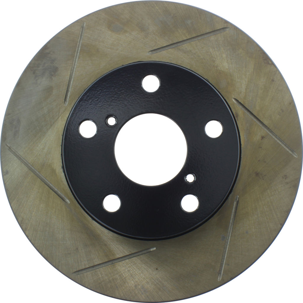 Stoptech 126.44081CSR - Cryo Sport Slotted Brake Rotor
