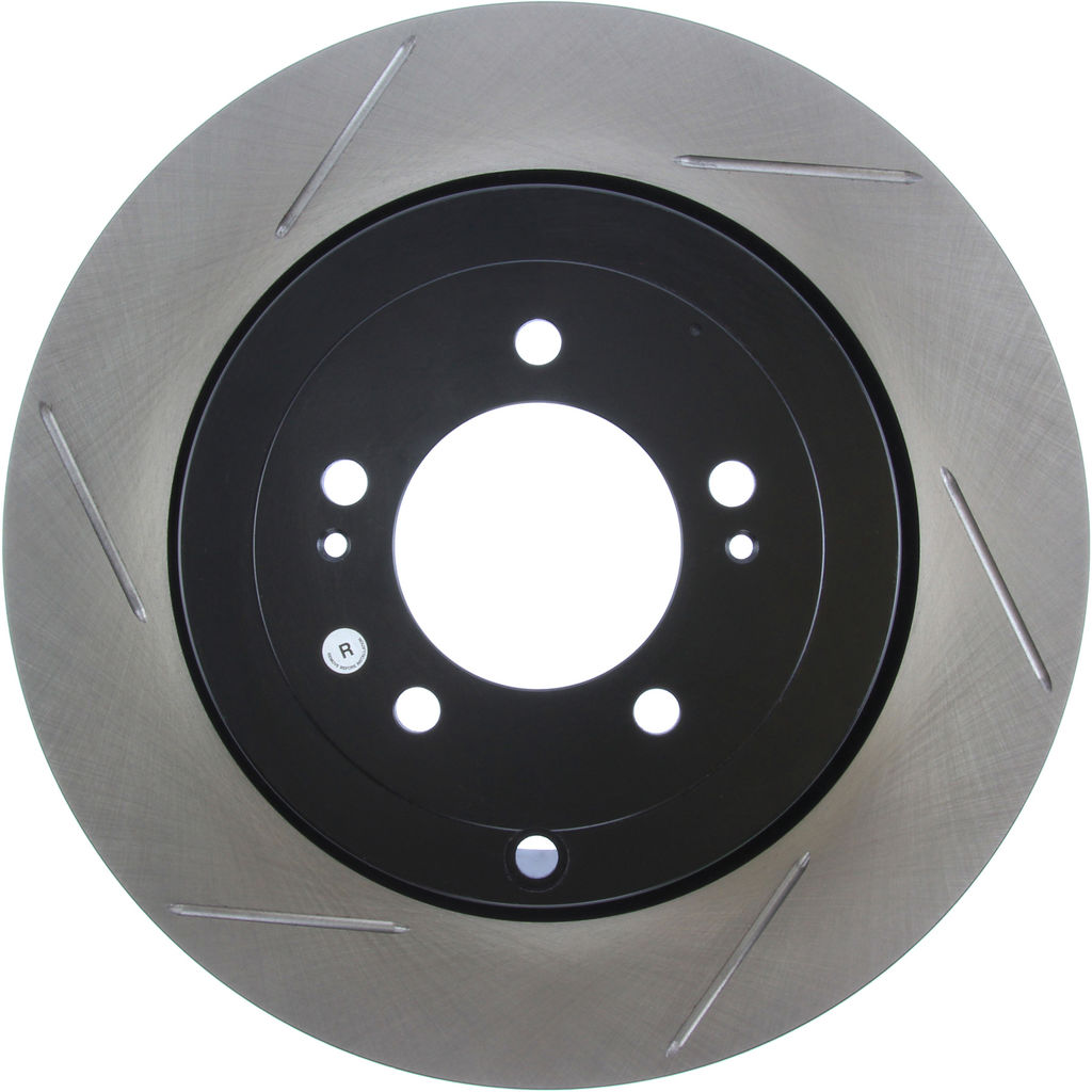 Stoptech 126.46075CSR - Cryo Sport Slotted Brake Rotor