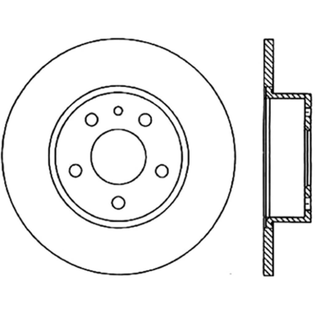 Sport Drilled and Slotted Brake Rotor