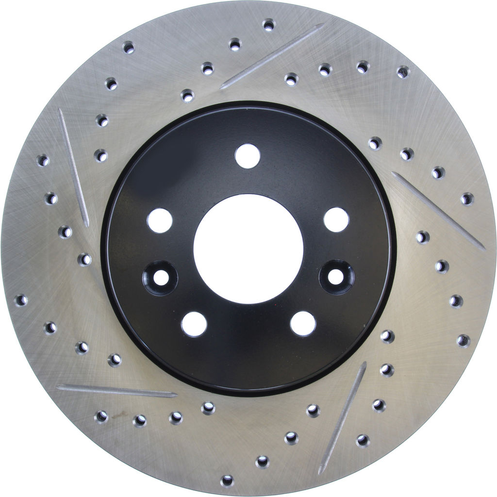 Stoptech 127.20016R - Sport Drilled and Slotted Brake Rotor