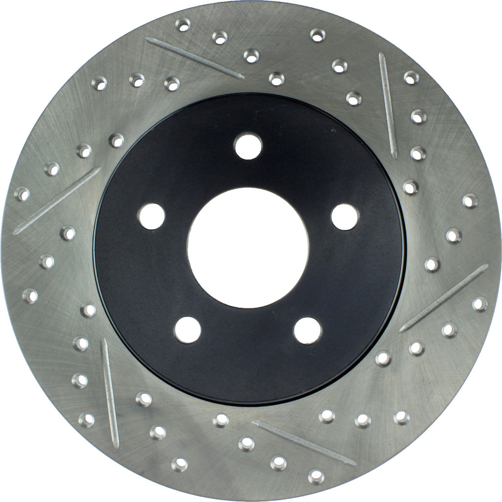Stoptech 127.20017L - Sport Drilled and Slotted Brake Rotor