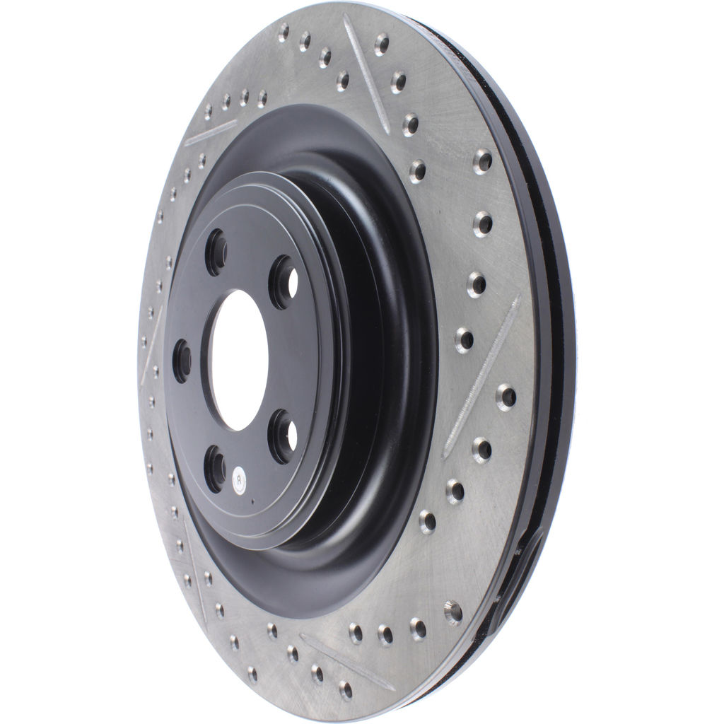 Stoptech 127.20022L - Sport Drilled and Slotted Brake Rotor