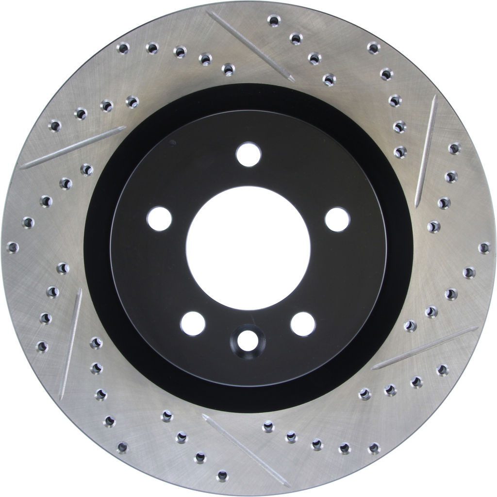 Stoptech 127.22009L - Sport Drilled and Slotted Brake Rotor