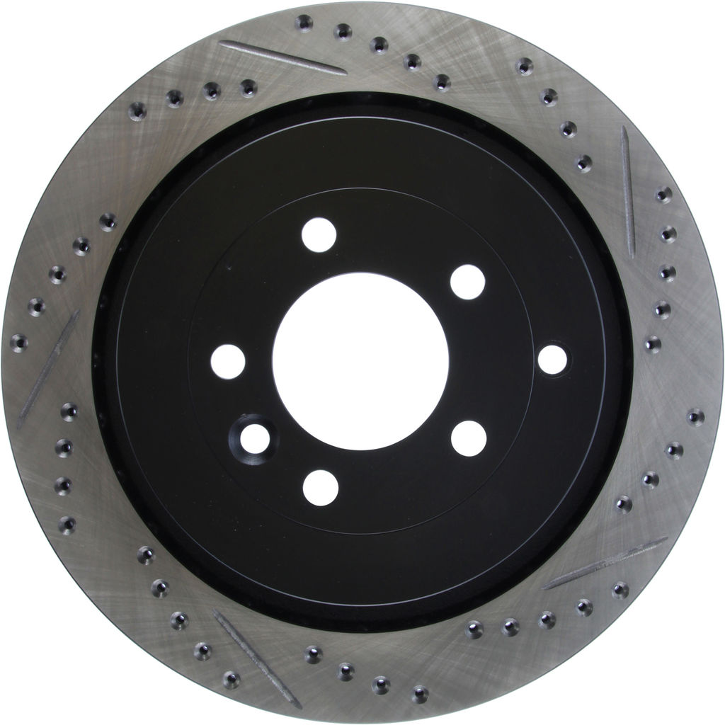 Stoptech 127.22010L - Sport Drilled and Slotted Brake Rotor