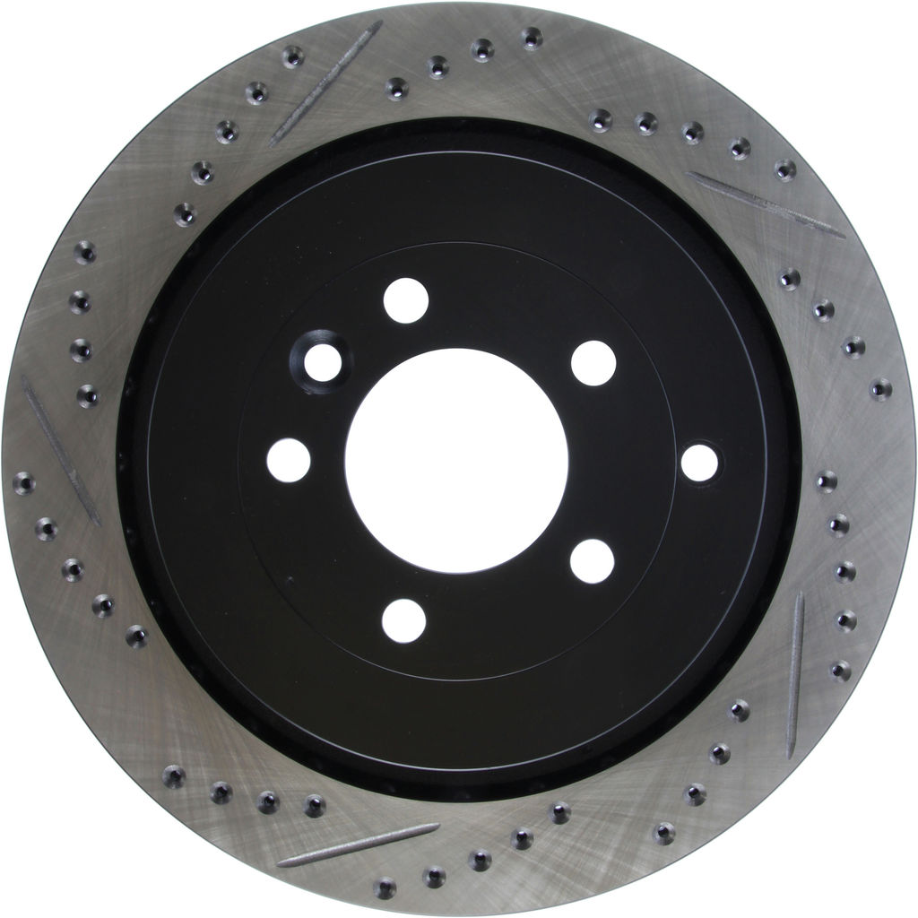 Stoptech 127.22010R - Sport Drilled and Slotted Brake Rotor