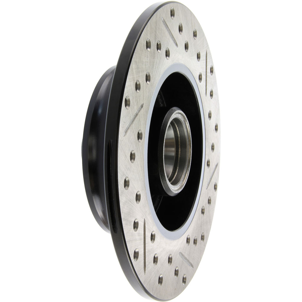 Stoptech 127.33022R - Sport Drilled and Slotted Brake Rotor