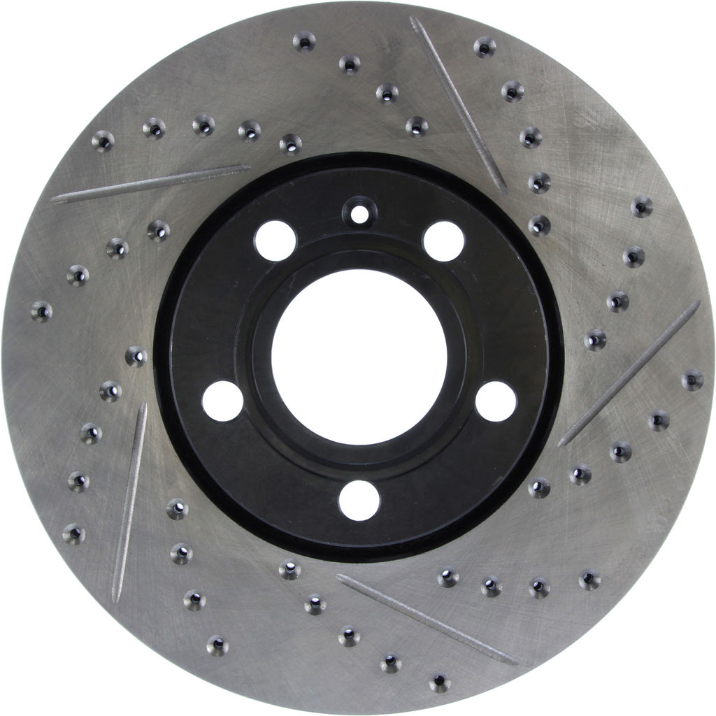 Stoptech 127.33039CL - Sportstop Cryo Drilled and Slotted Brake Rotor