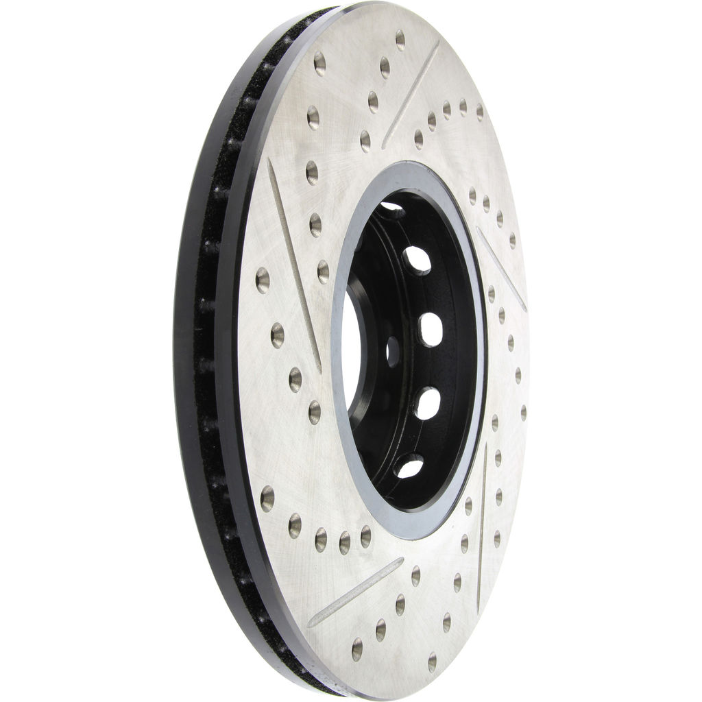 Stoptech 127.33039L - Sport Drilled and Slotted Brake Rotor