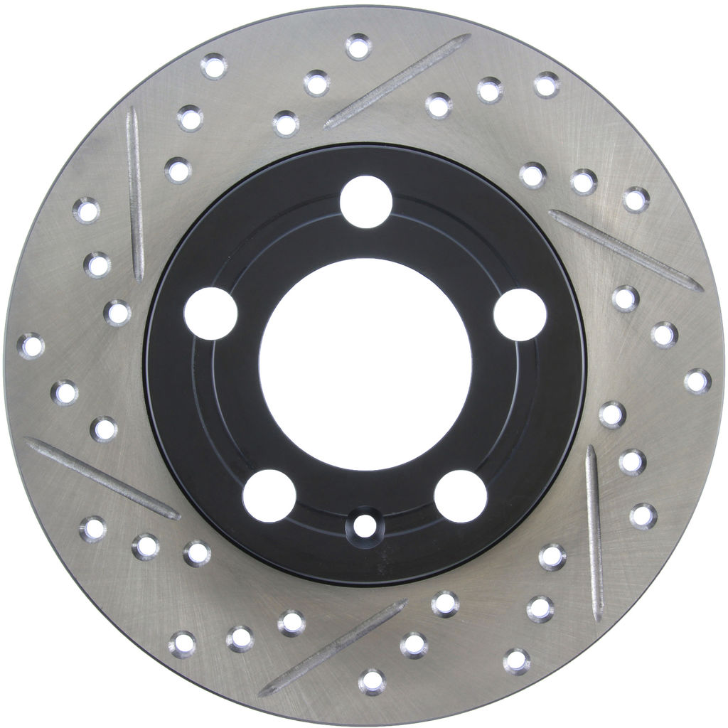 Stoptech 127.33057CR - Sportstop Cryo Drilled and Slotted Brake Rotor