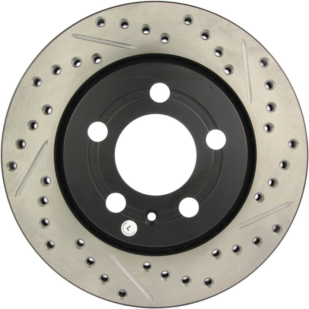 Stoptech 127.33069CL - Sportstop Cryo Drilled and Slotted Brake Rotor