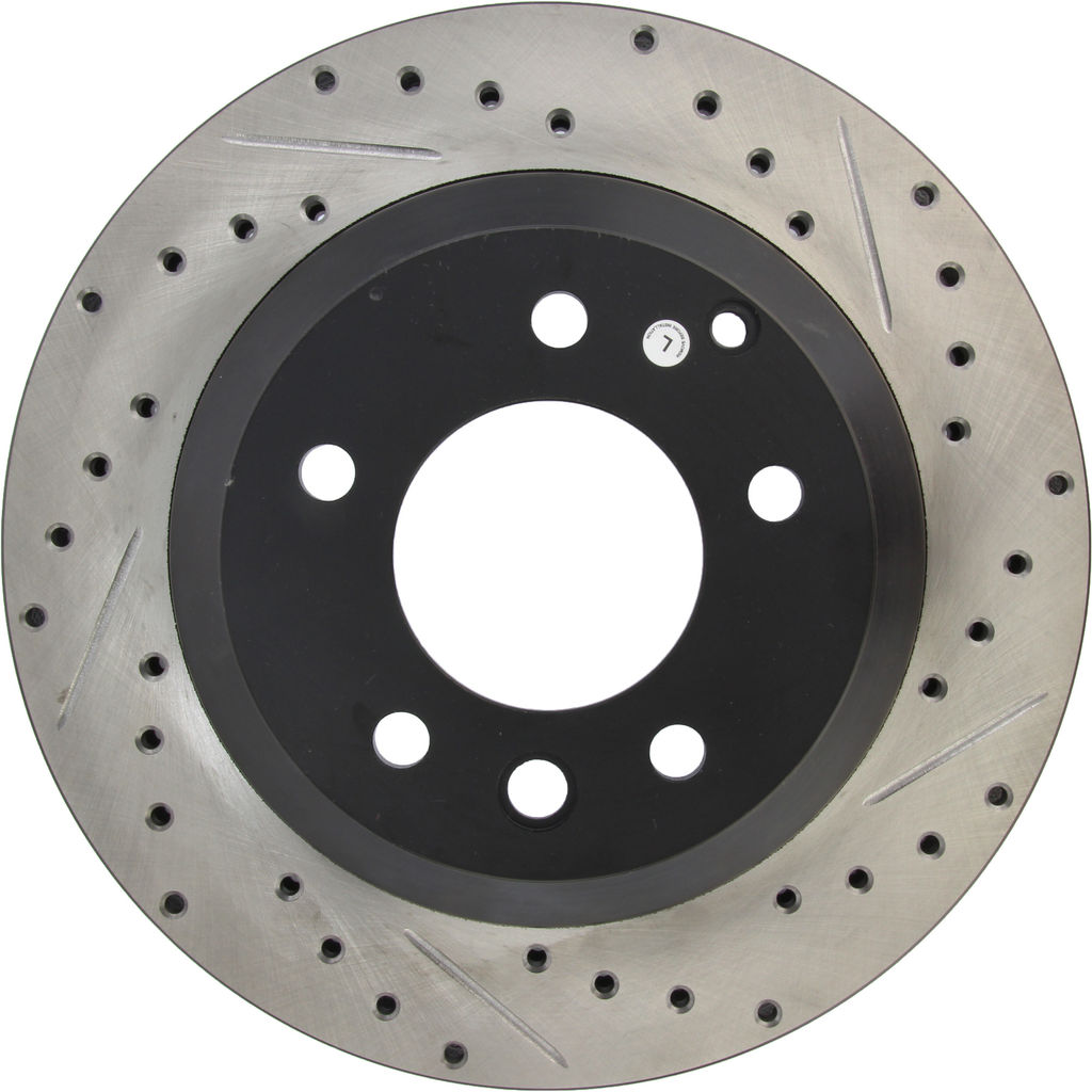 Stoptech 127.33078CL - Sportstop Cryo Drilled and Slotted Brake Rotor