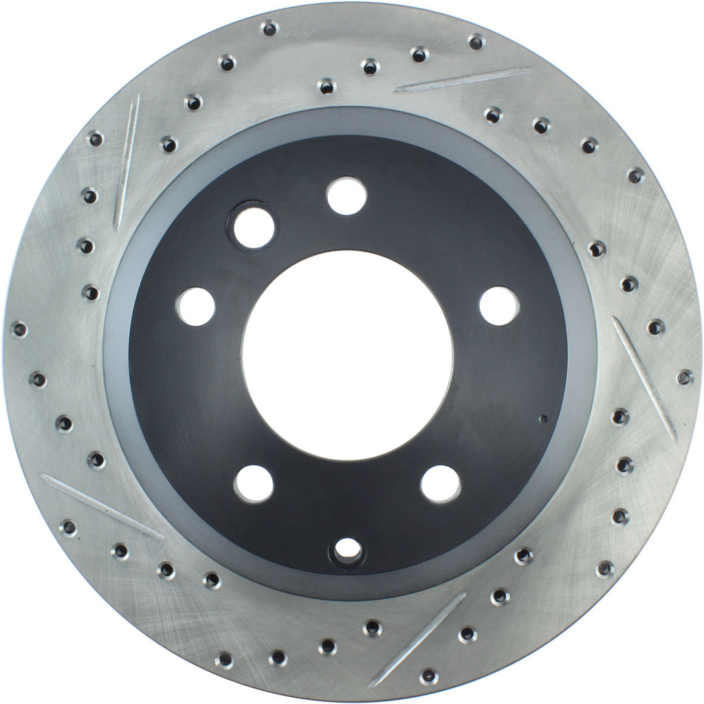 Stoptech 127.33078CR - Sportstop Cryo Drilled and Slotted Brake Rotor