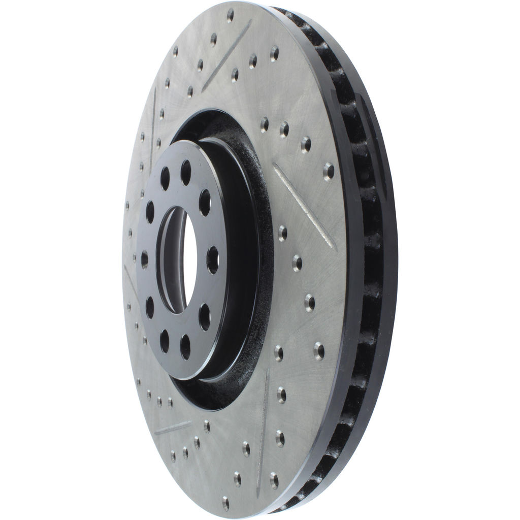 Stoptech 127.33096R - Sport Drilled and Slotted Brake Rotor
