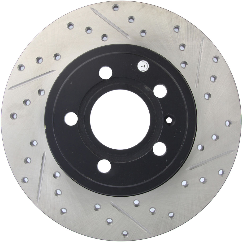 Stoptech 127.33097CL - Sportstop Cryo Drilled and Slotted Brake Rotor