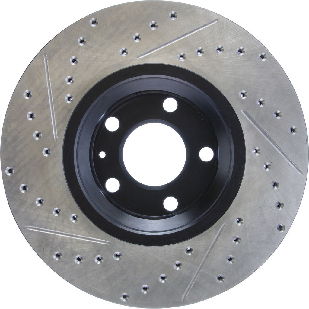 Stoptech 127.33107L - Sport Drilled and Slotted Brake Rotor