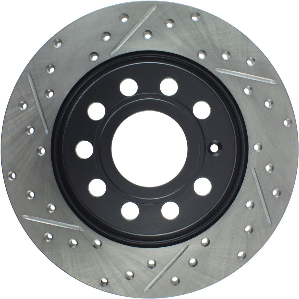 Stoptech 127.33129R - Sport Drilled and Slotted Brake Rotor
