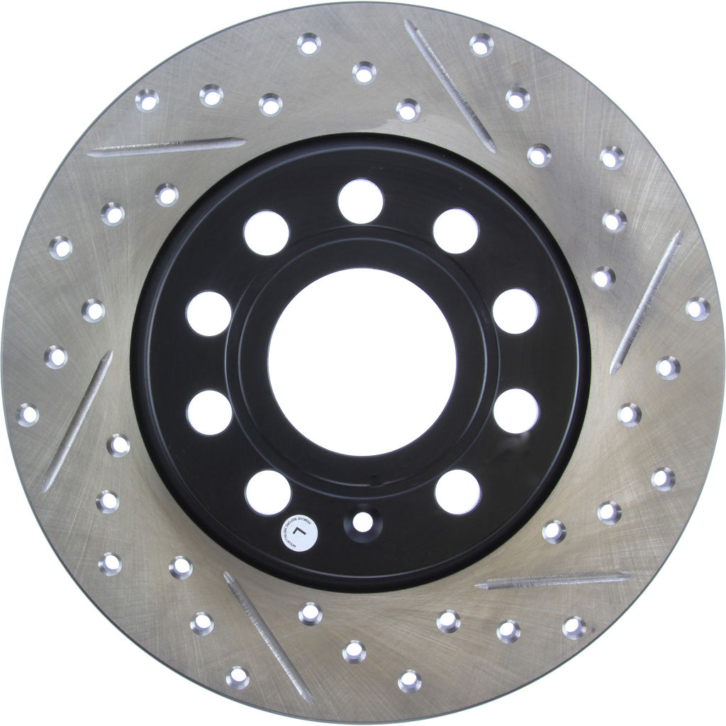 Stoptech 127.33131CL - Sportstop Cryo Drilled and Slotted Brake Rotor
