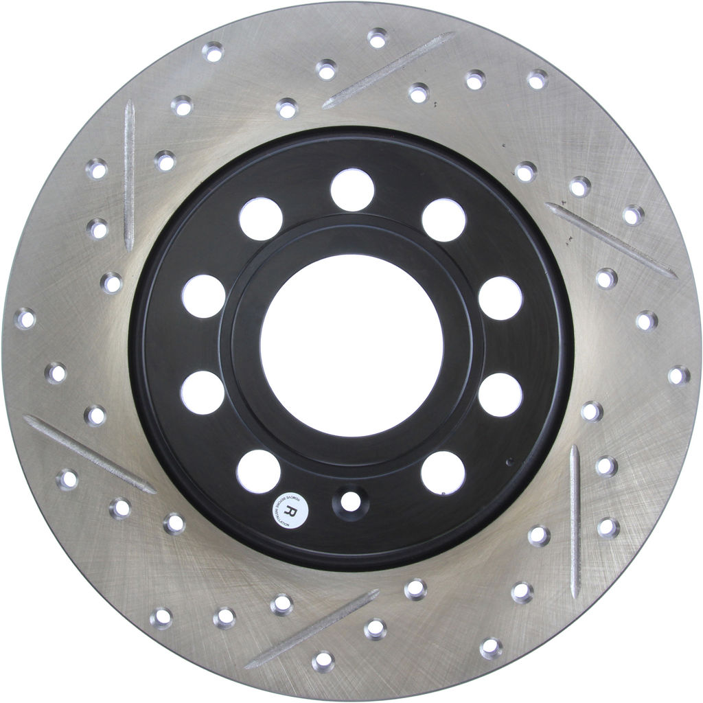 Stoptech 127.33131CR - Sportstop Cryo Drilled and Slotted Brake Rotor