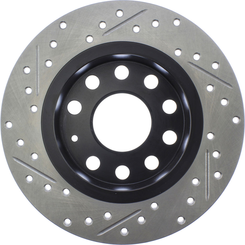 Stoptech 127.33135L - Sport Drilled and Slotted Brake Rotor