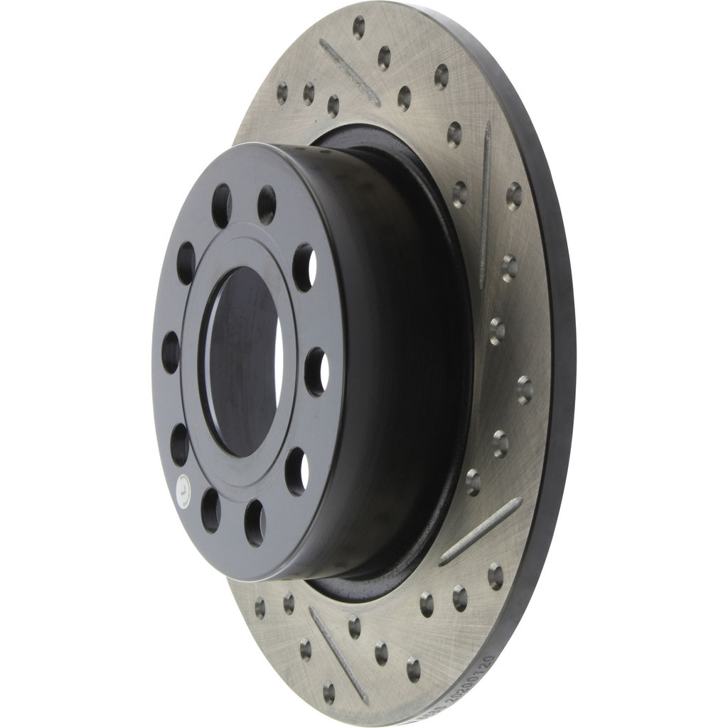 Stoptech 127.33135L - Sport Drilled and Slotted Brake Rotor