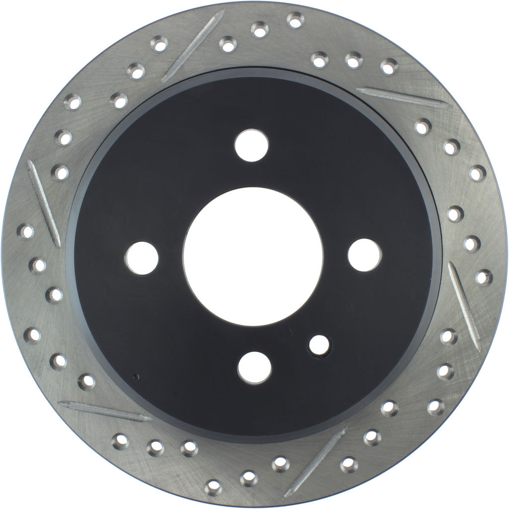 Stoptech 127.34019R - Sport Drilled and Slotted Brake Rotor