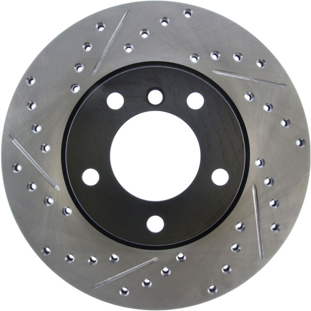 Stoptech 127.34029R - Sport Drilled and Slotted Brake Rotor