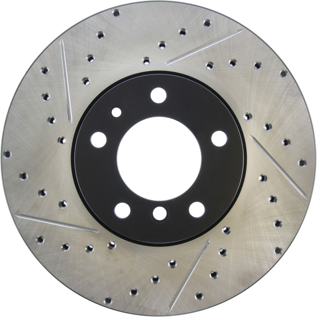 Stoptech 127.34031R - Sport Drilled and Slotted Brake Rotor