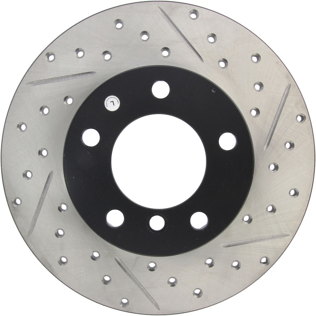 Stoptech 127.34040L - Sport Drilled and Slotted Brake Rotor