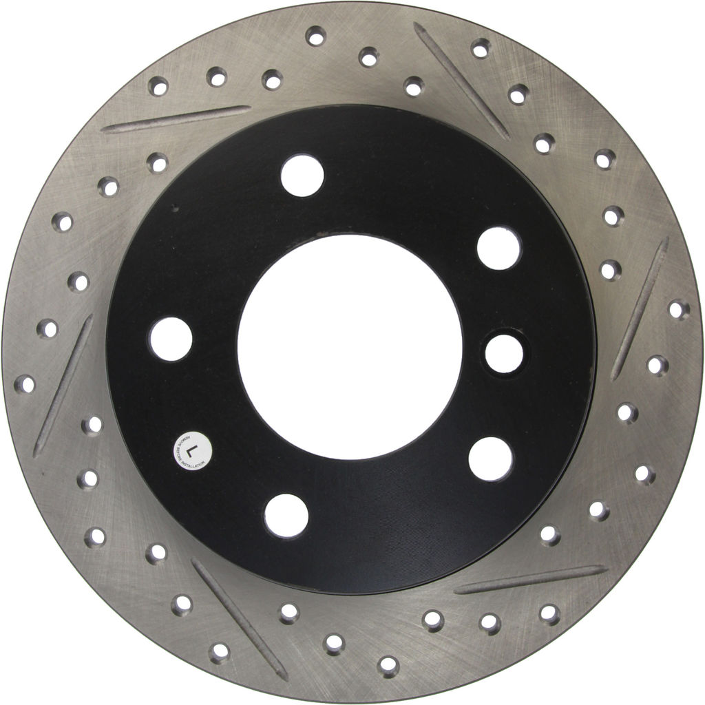 Sport Drilled and Slotted Brake Rotor