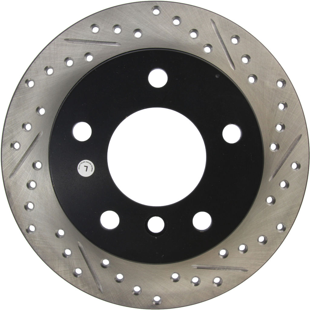 Sport Drilled and Slotted Brake Rotor