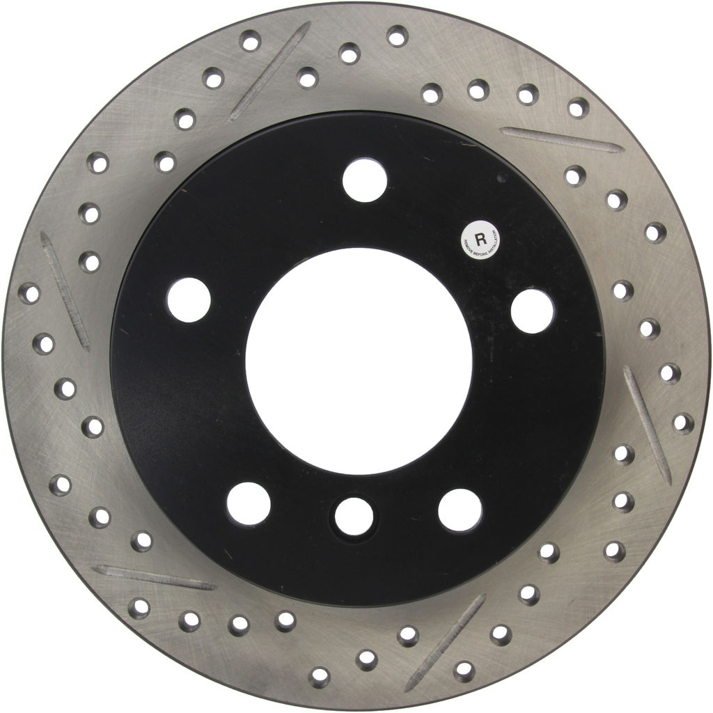 Sport Drilled and Slotted Brake Rotor