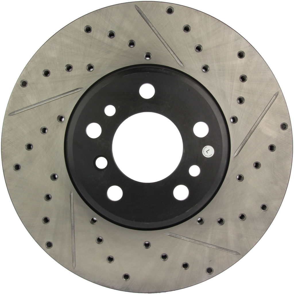 Stoptech 127.34050CL - Sportstop Cryo Drilled and Slotted Brake Rotor
