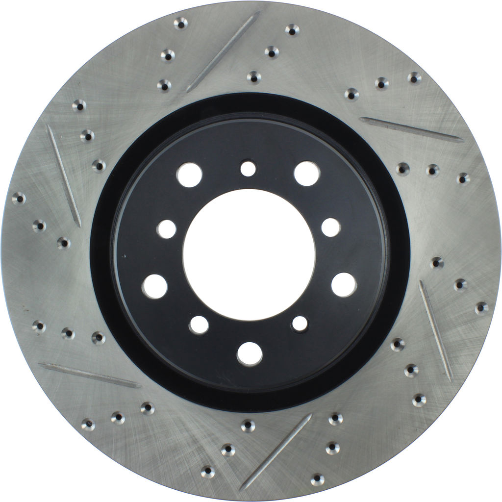 Stoptech 127.34059CR - Sportstop Cryo Drilled and Slotted Brake Rotor