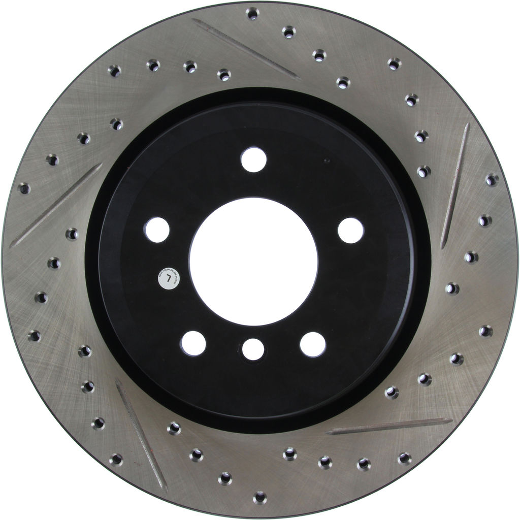1 Pack StopTech 127.34080L Sport Drilled/Slotted Brake Rotor Rear Left