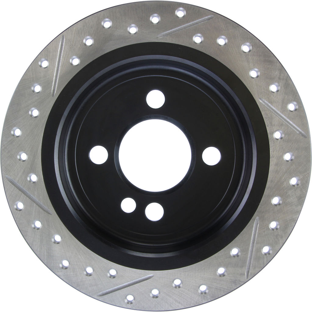Stoptech 127.34094L - Sport Drilled and Slotted Brake Rotor