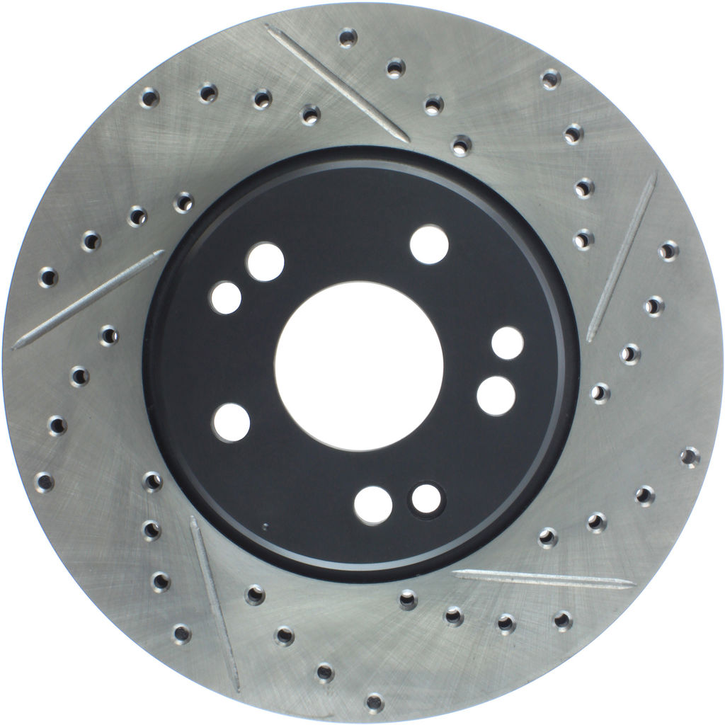 Stoptech 127.35019CL - Sportstop Cryo Drilled and Slotted Brake Rotor