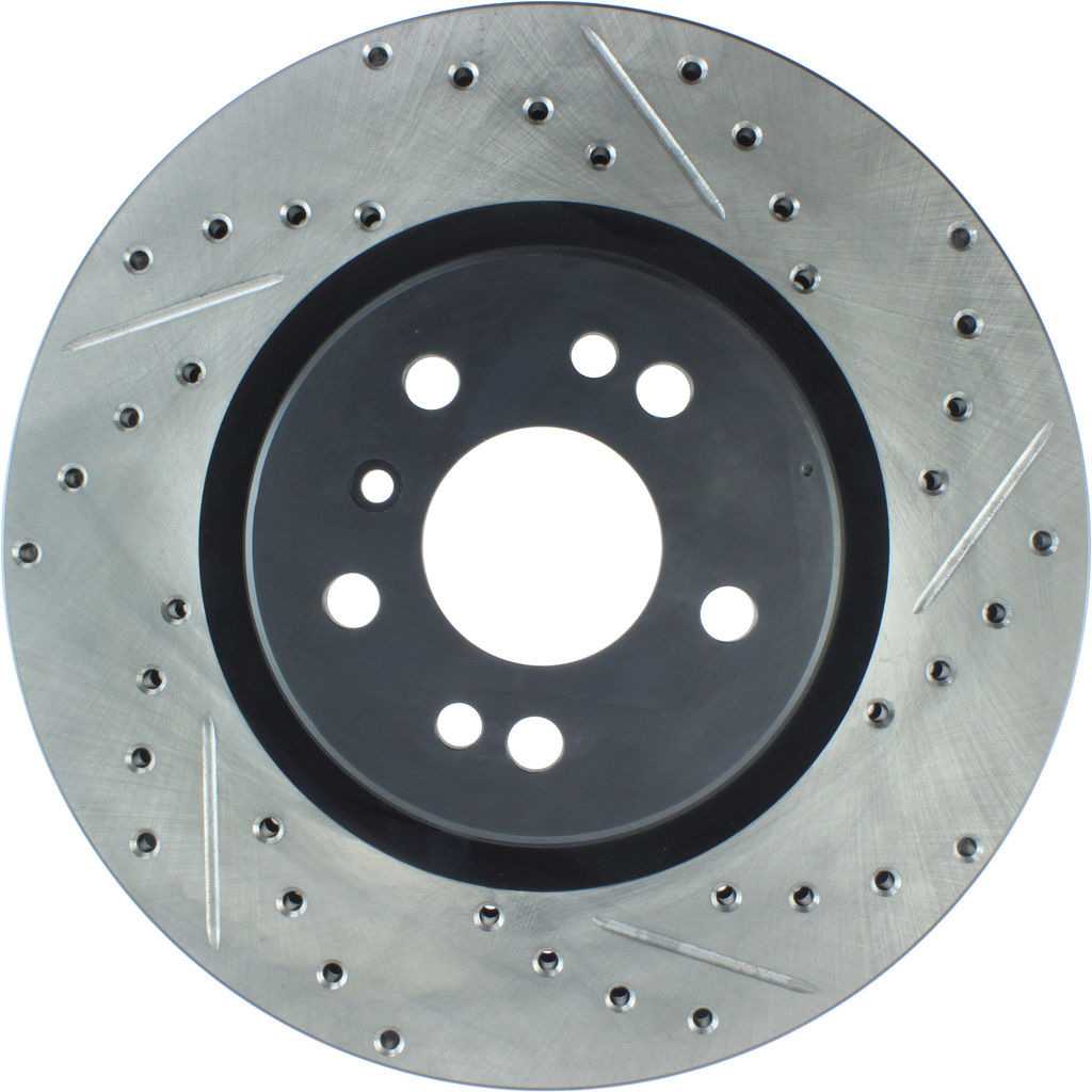 Stoptech 127.35089CL - Sportstop Cryo Drilled and Slotted Brake Rotor