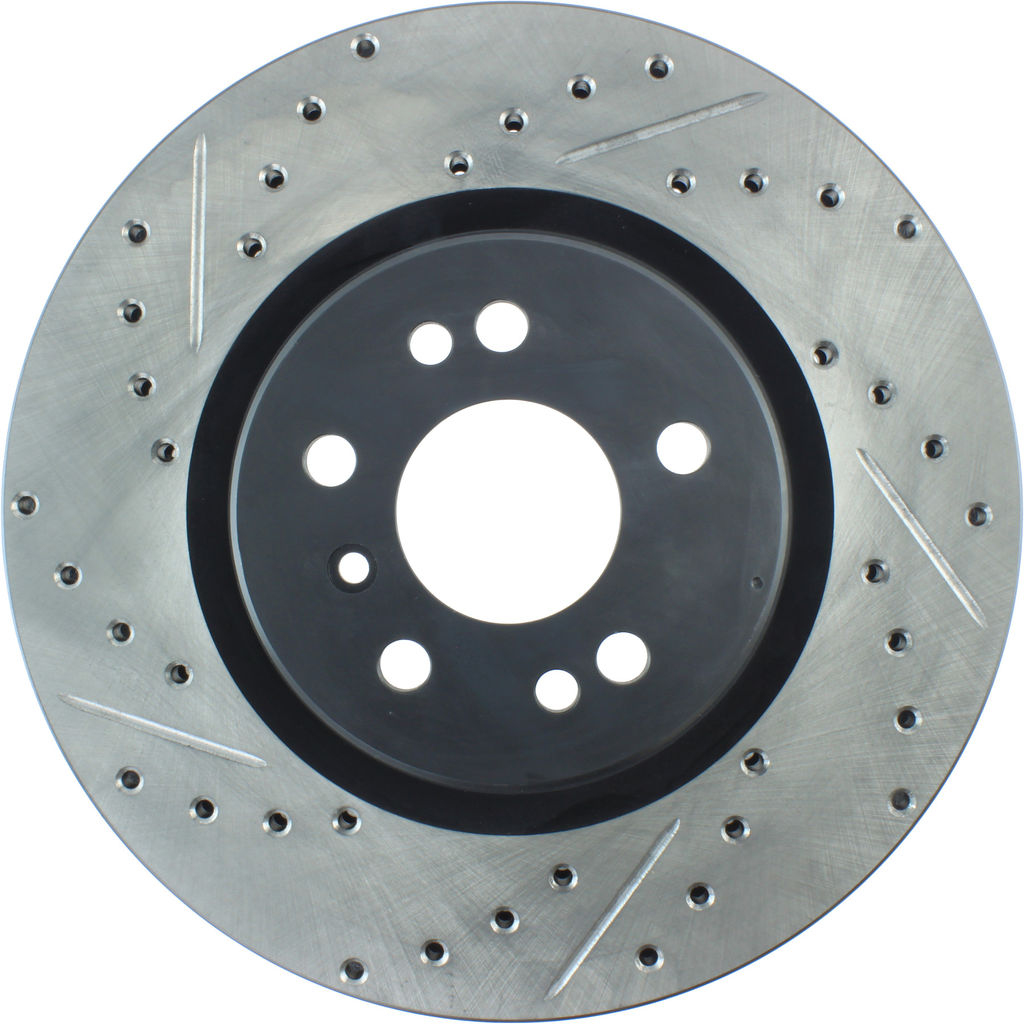 Stoptech 127.35089CR - Sportstop Cryo Drilled and Slotted Brake Rotor
