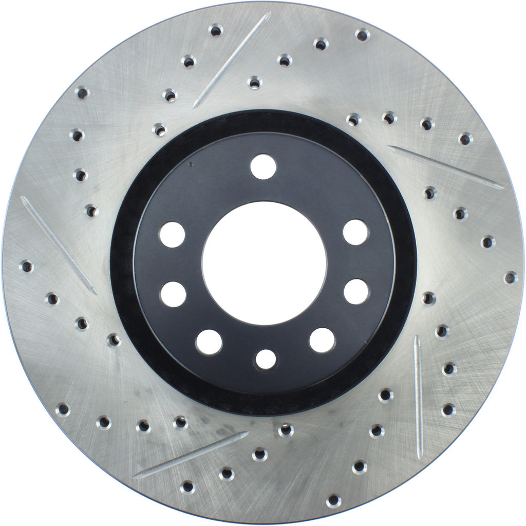 Stoptech 127.38020R - Sport Drilled and Slotted Brake Rotor