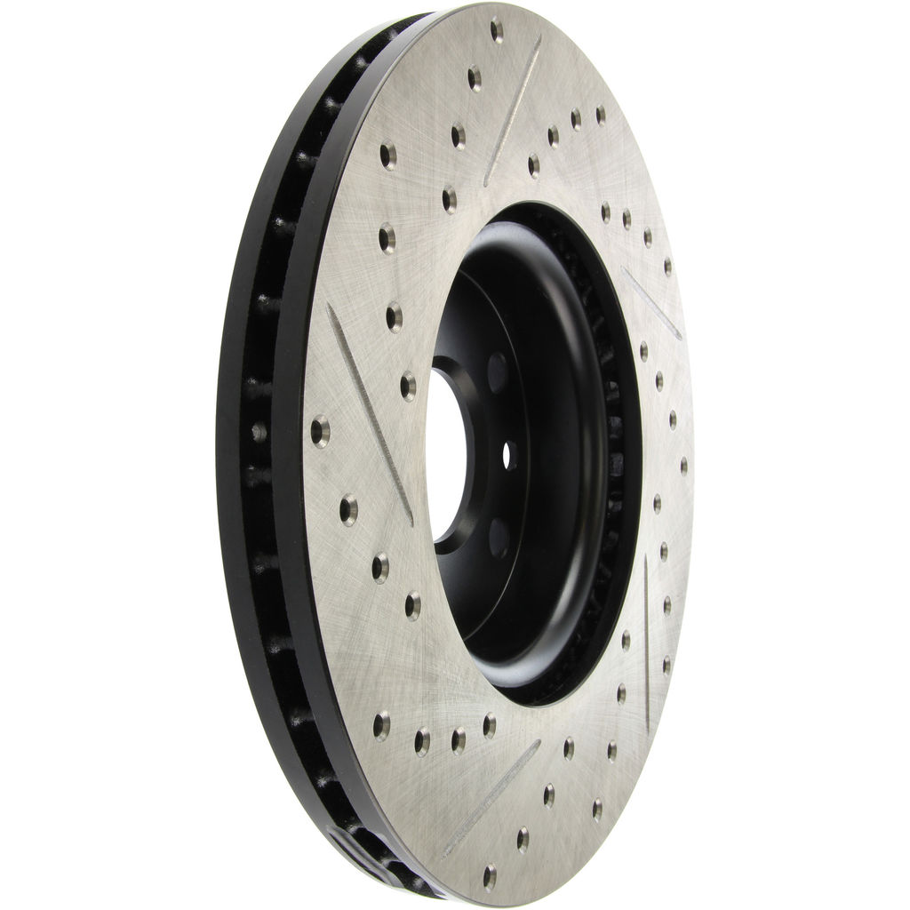 Stoptech 127.39040L - Sport Drilled and Slotted Brake Rotor
