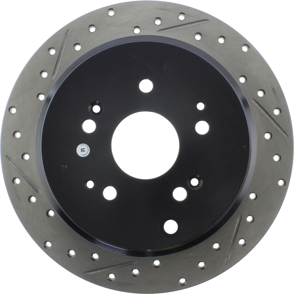 Stoptech 127.40059R - Sport Drilled and Slotted Brake Rotor