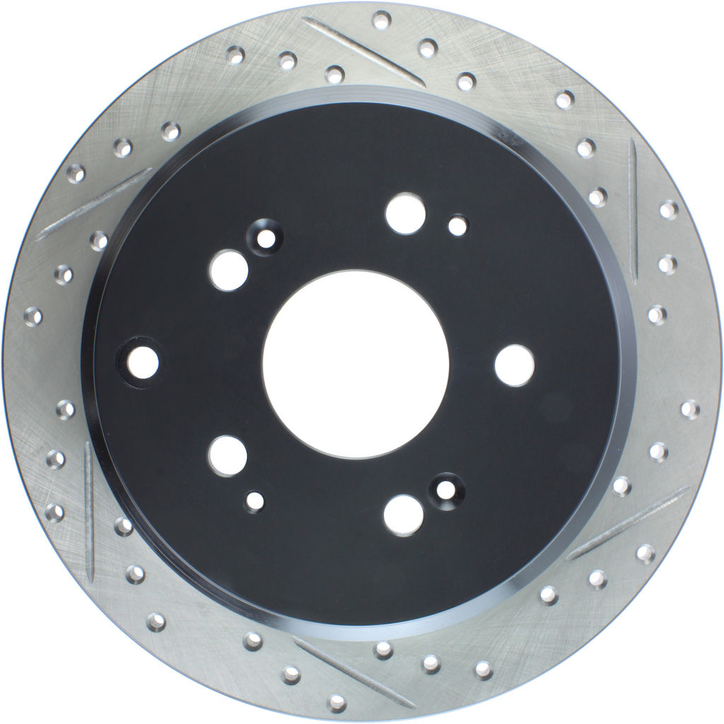 Stoptech 127.40065L - Sport Drilled and Slotted Brake Rotor