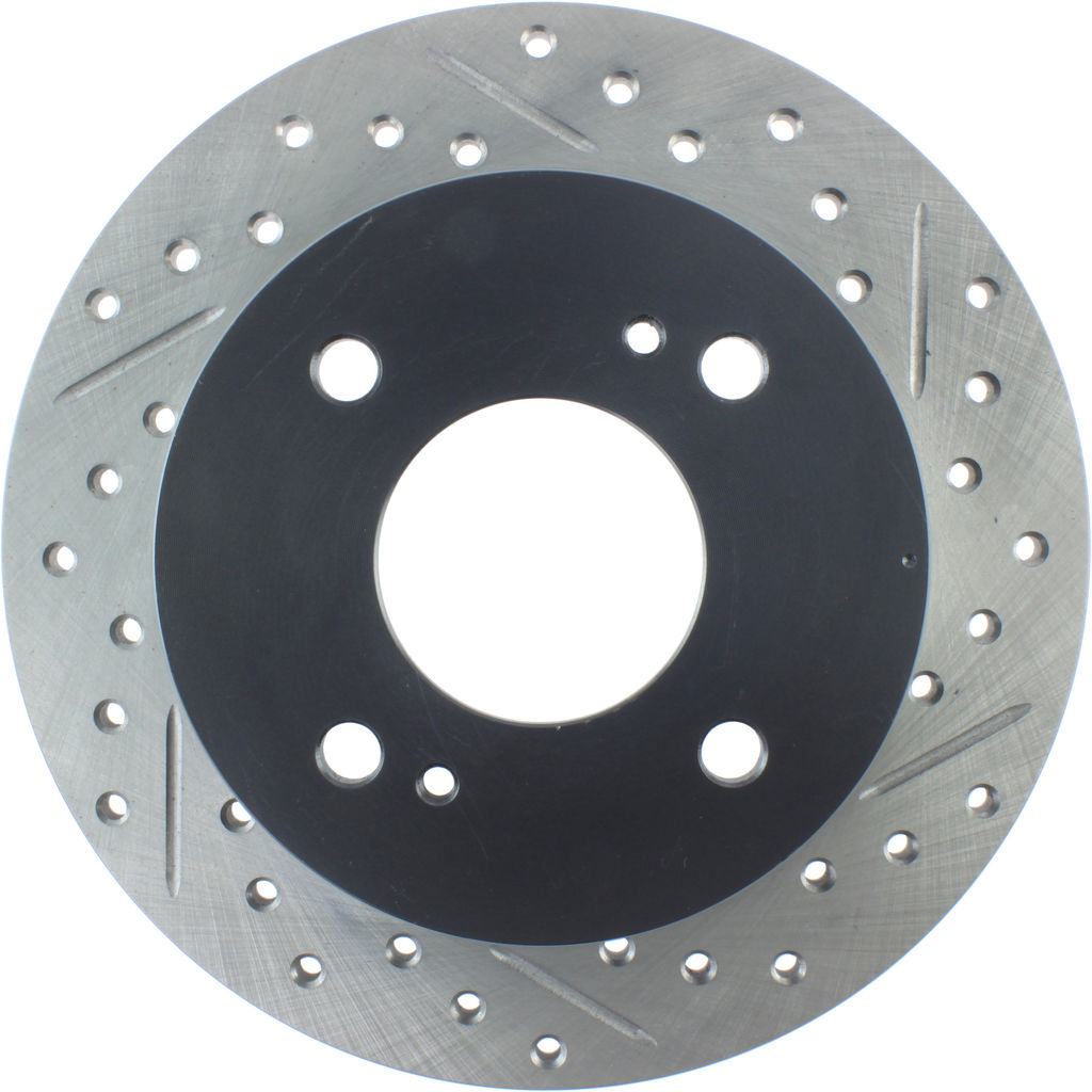 Stoptech 127.42042R - Sport Drilled and Slotted Brake Rotor