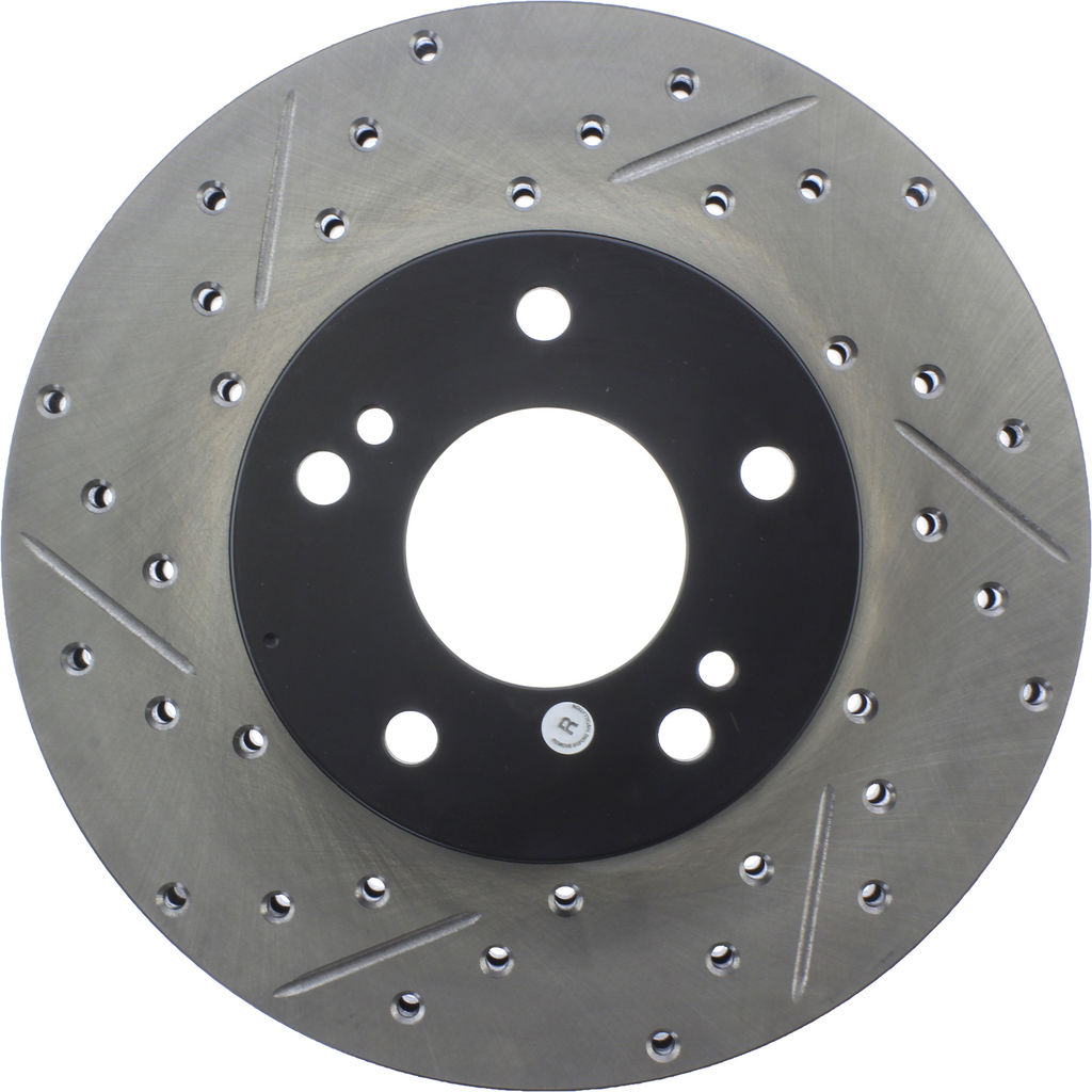 Stoptech 127.42050R - Sport Drilled and Slotted Brake Rotor