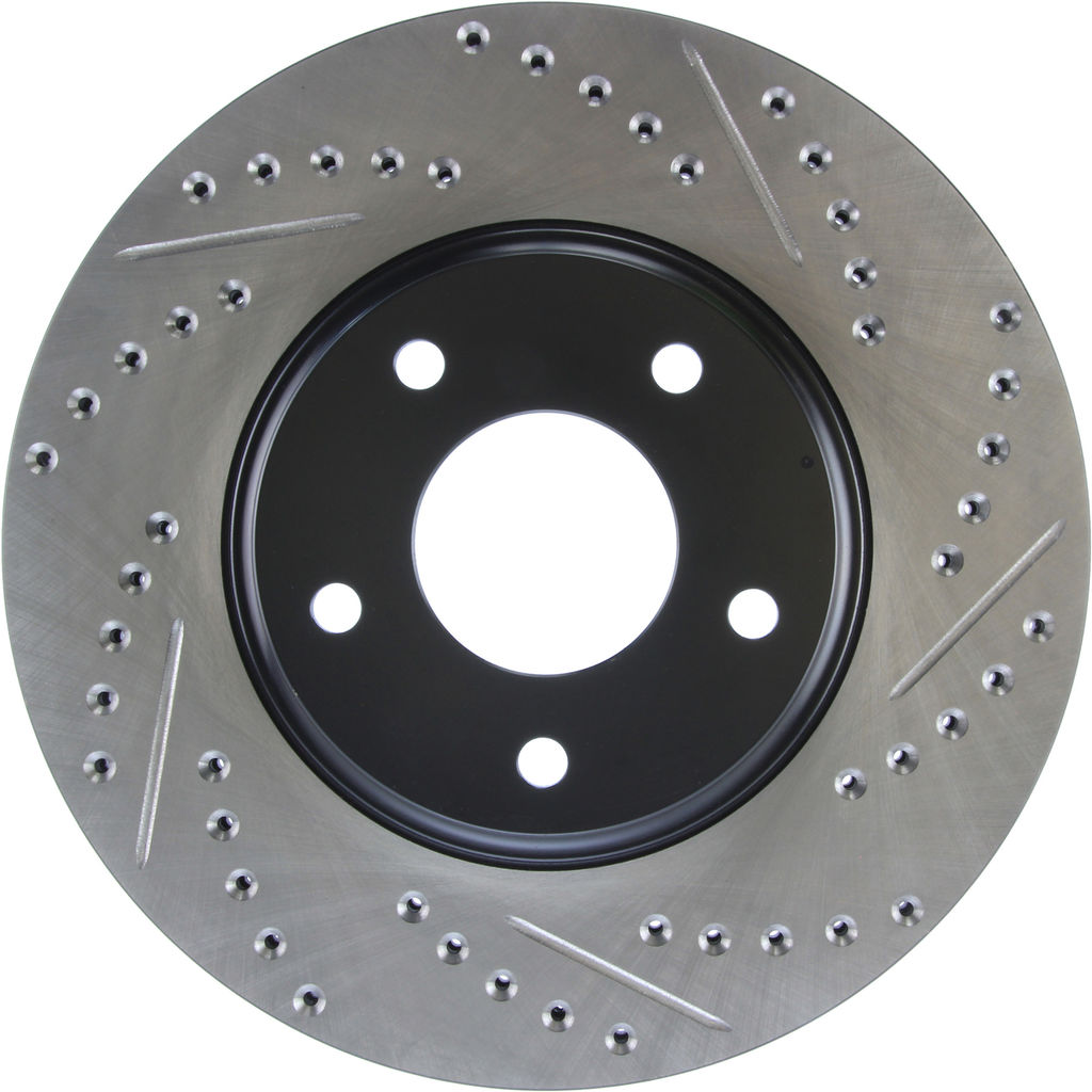 Stoptech 127.42070L - Sport Drilled and Slotted Brake Rotor