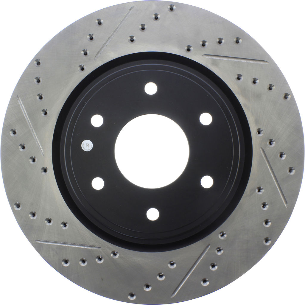 Stoptech 127.42094R - Sport Drilled and Slotted Brake Rotor