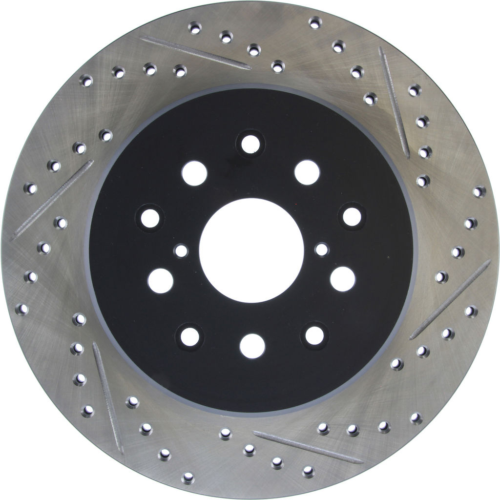 Stoptech 127.44105L - Sport Drilled and Slotted Brake Rotor