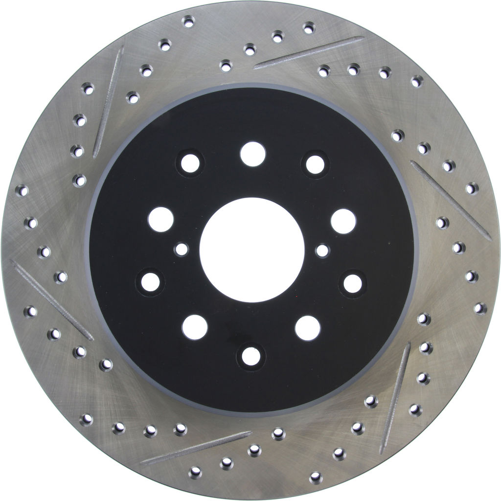 Stoptech 127.44105R - Sport Drilled and Slotted Brake Rotor