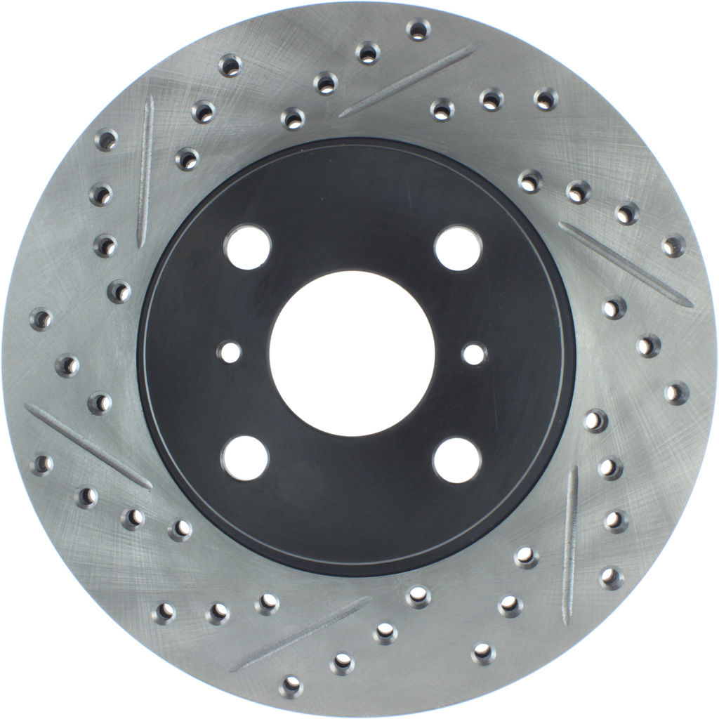 Stoptech 127.44119L - Sport Drilled and Slotted Brake Rotor